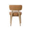 Chaise de salle à manger Willow - Cuir fauve-559899792