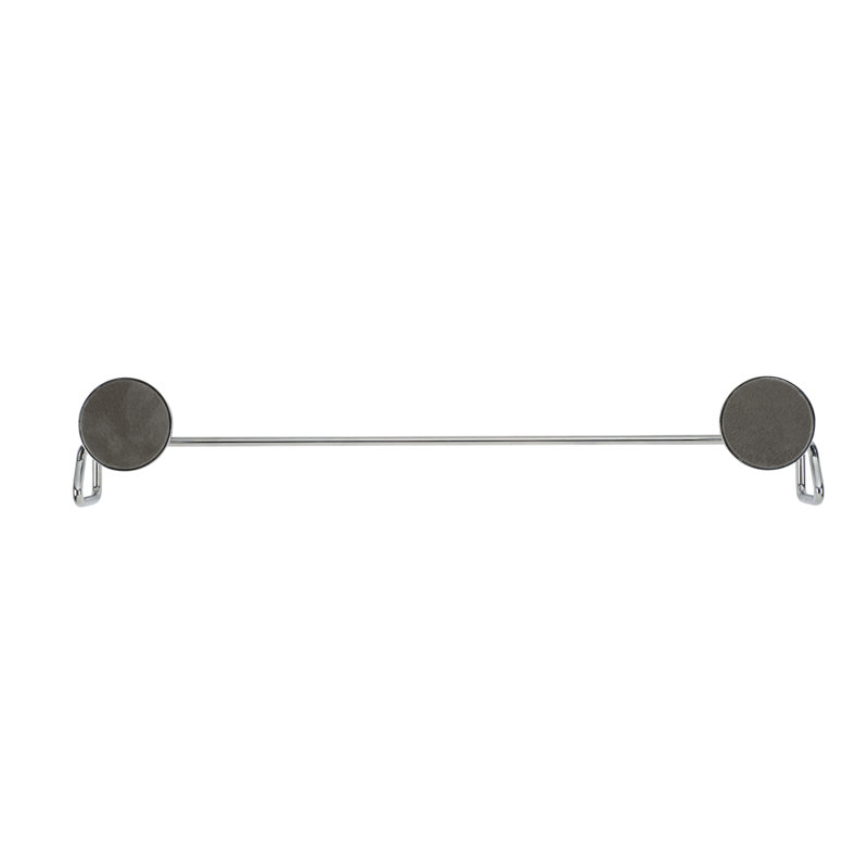 Croydex Stick 'n' Lock Bathroom Towel Rail, Chrome