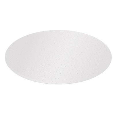 EverLife Oval Chair Mat with Bevelled Edge