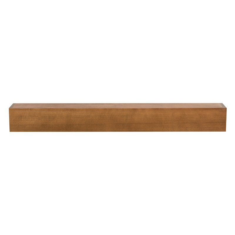 Tablette de cheminée Modern Farmhouse, 6.25", Noyer, 60"