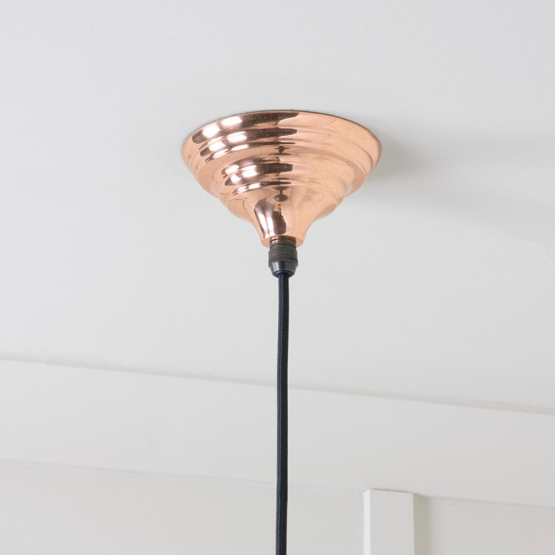 Brindley 1 - Light Dome Pendant, Pink
