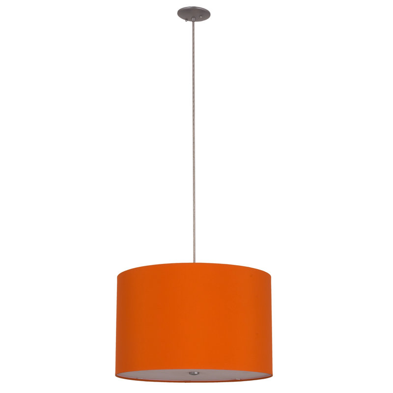 Cilindro Play 3 - Light Chandelier, 136" H x 22" W x 22" D, Red
