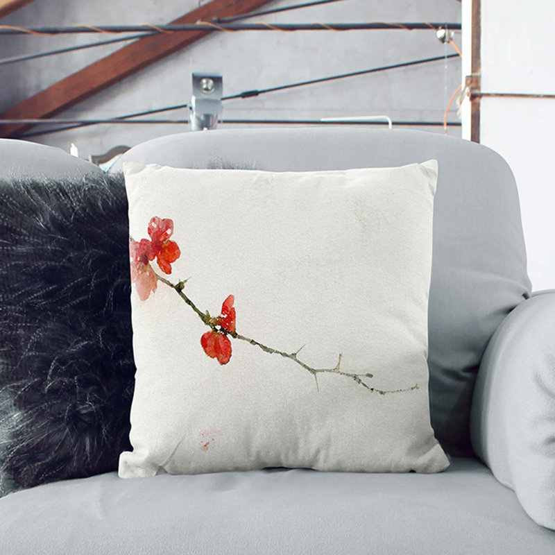 Square Throw Cushion, Stone, 40cm H x 40cm W x 15cm D