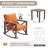 3 Piece Outdoor Conversation Set-227744892