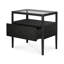Spindle 1 - Drawer Solid Wood Nightstand-69970344