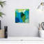 Oiseau vert et bleu-109221829