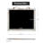 Tableau noir - panneau de tableau suspendu - paquet de 3 tableaux de cuisine rétro encadrés - tableau noir décoratif pour signes de mariage rustique, garde-manger et décoration murale