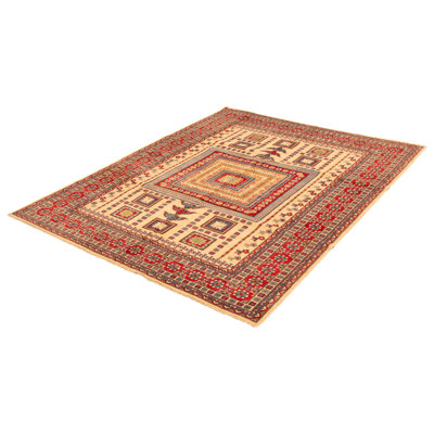 Tapis unique en laine noué à la main 8 pi 2 po x 10 pi 4 po nouvel âge Aalanah