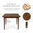 Oberlander 82"W Dining Table