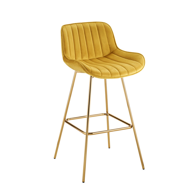 Neuhaus 73.5Cm Swivel Bar Stool, Yellow