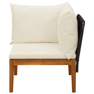 70 cm W Patio Sofa with Cushions