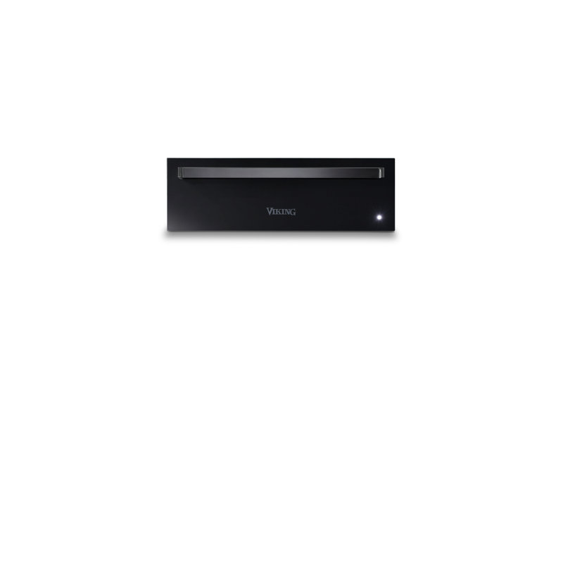 30"W. Warming Drawer, Black Glass