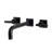 Kingston Brass Manhattan Two-Handle 3-Hole Wall Mount Roman Tub Faucet-50579904-115844609