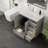 Kempst 30"W x 22"D Bathroom Vanity with Undermount Porcelain Sink-1318157741-1318157742