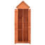 Garden Storage Shed 71x60x213 cm Wood