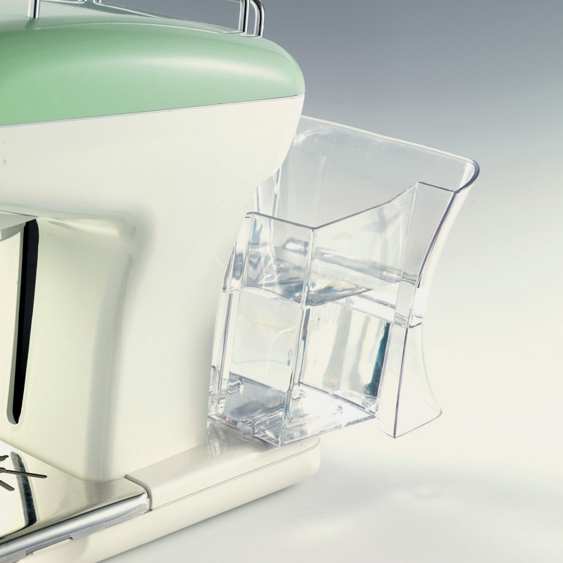 Ariete Vintage 1.7L Kettle with 2 Slice Toaster and 15 Bar Pump Espresso Coffee Machine Set, Green