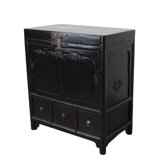 Solid Wood Accent Cabinet
