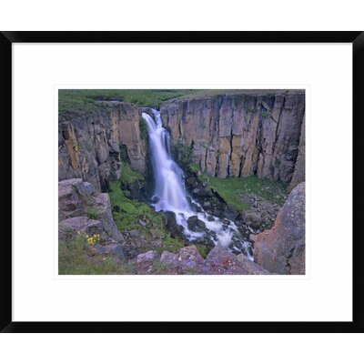North Clear Creek Falls Cascading Down Cliff, Colorado by Tim Fitzharris - Picture Frame Photographic Print on Paper -  Global Gallery, DPF-396422-1216-266