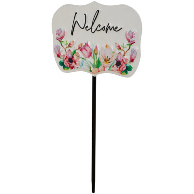 Piquet de jardin floral