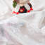 Rideaux de Noël flocon de neige pour le salon chambre à coucher voilage blanc rideaux décorations de Noël d'hiver-919099440