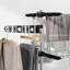 HOMCOM 4-Tier Clothes Airer Foldable with Wheels-106058041