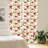 Roses Floral Semi-Sheer Rod Pocket Sliding Panel-45987678