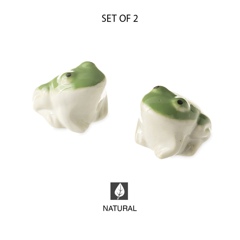 Mintun Whimsical Ceramic Floating Frogs