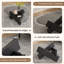 Table basse moderne en verre 32,3 po x 23 po x 12 po.-131257935