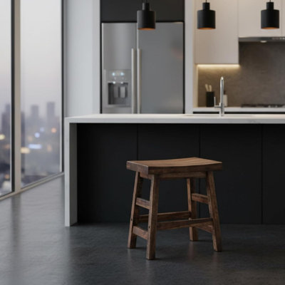 Solid Wood Accent Stool
