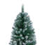 Green Spruce Flocked/Frosted Christmas Tree-1726872031