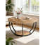 Table basse ronde à 2 niveaux-385847447