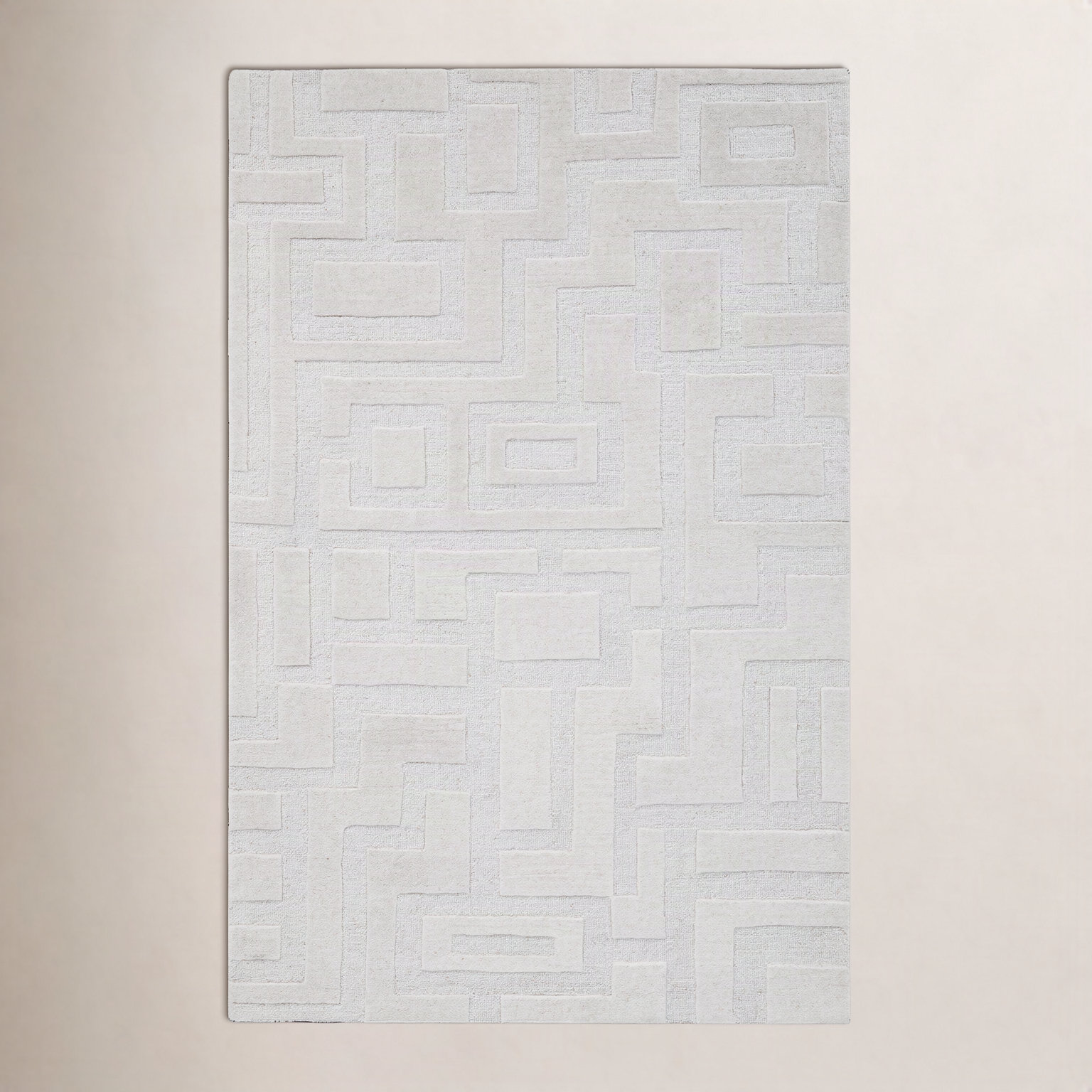 Helaine Hand-Tufted Wool Rug, Rectangle 7'9" x 9'9"