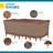 Ahmad Ultimate Waterproof Outdoor Table with Chairs Cover
