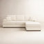 Canapé modulaire réversible l 100 po Alden avec coussins rembourrés de duvet-1679050933