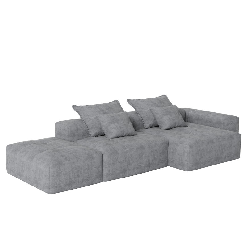 Canapé modulaire surdimensionné Modern, Gray