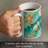 Beach Shells 15 oz. Decorative Ceramic Mug