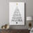 Christmas Tree -Custom Wrapped Gallery Cavas-1785113903