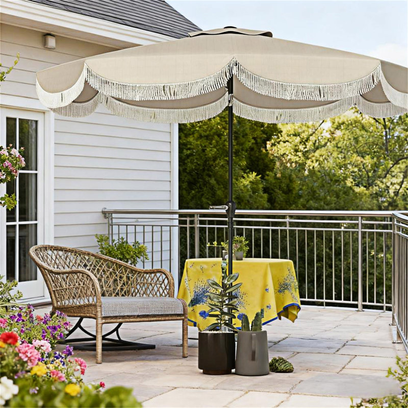 Parasol de table d'extérieur, Light Grey