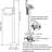 Floor Freestanding Tub Filler with Diverter