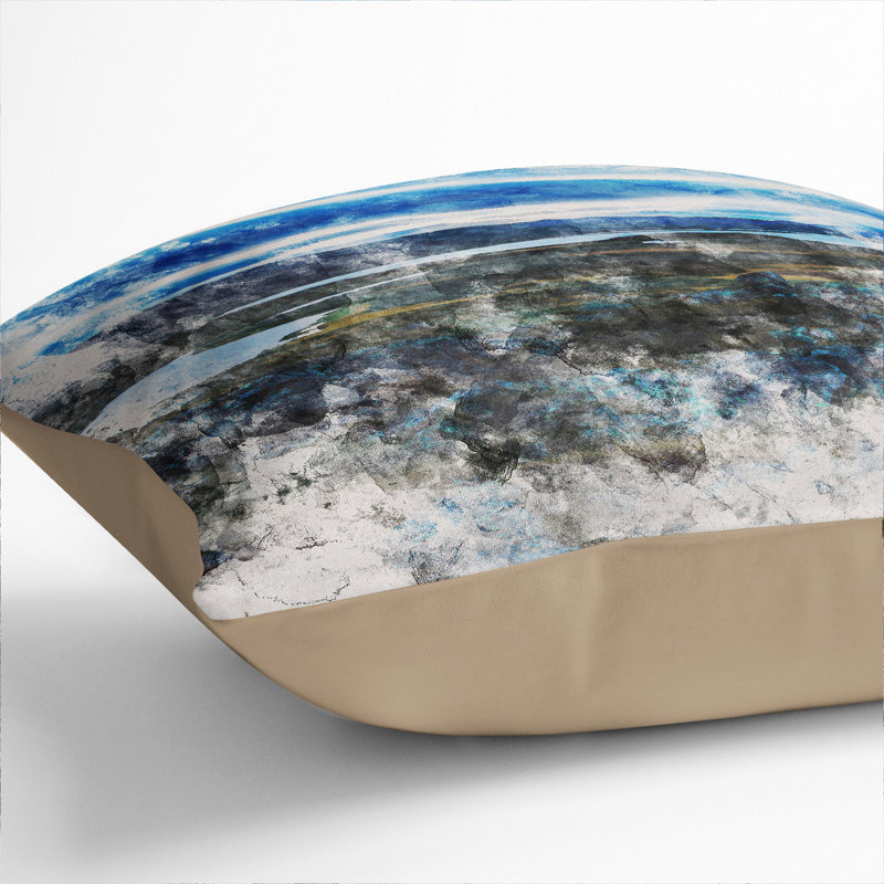 Square Cushion, 55cm H x 55cm W x 20cm D, Stone