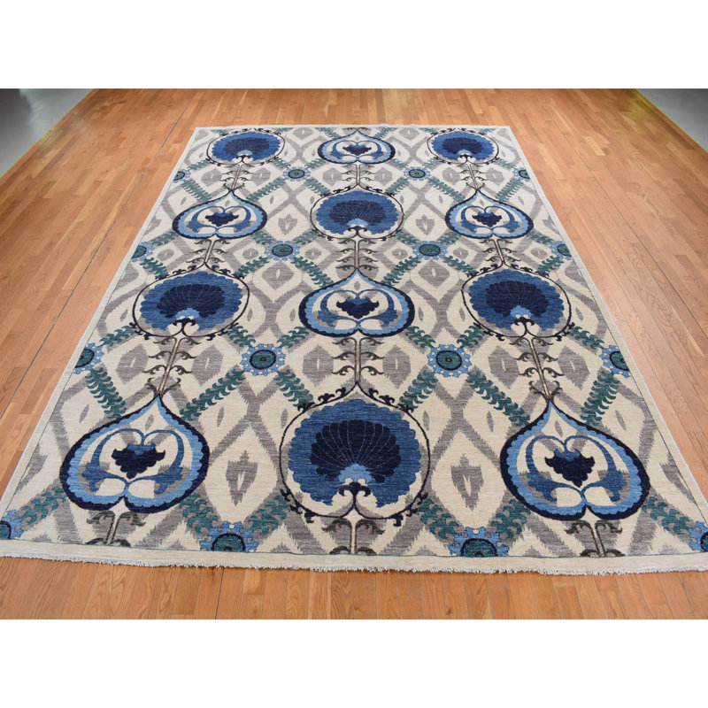 Stathelle One-of-a-Kind 10' X 13'9" New Age Wool Area Rug