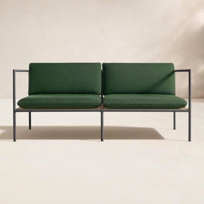 Dog Days 62" Sunbrella® Patio Loveseat