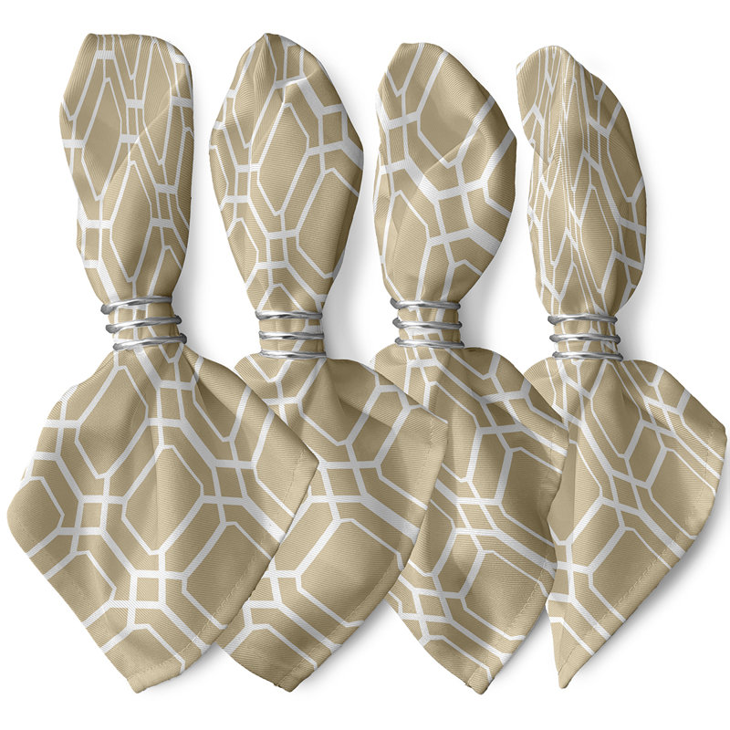 Ensemble de serviettes 4 pièces Synthia, Taupe