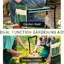 Siège de jardin, conception pliable pour faciliter le transport et grand siège pliant pour sac à outils - confortable avec pochette incluse