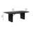 Rectangular 84-inch Wood Dining Table Black