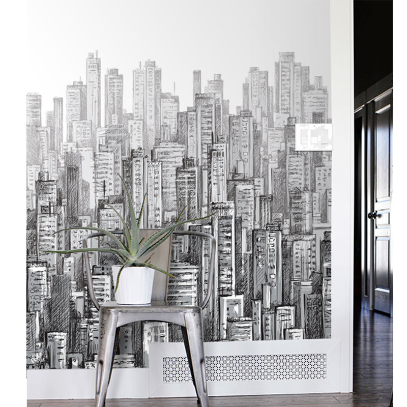 Gustel 1.52m x 1.04m Matte Mural, 208 x 146cm