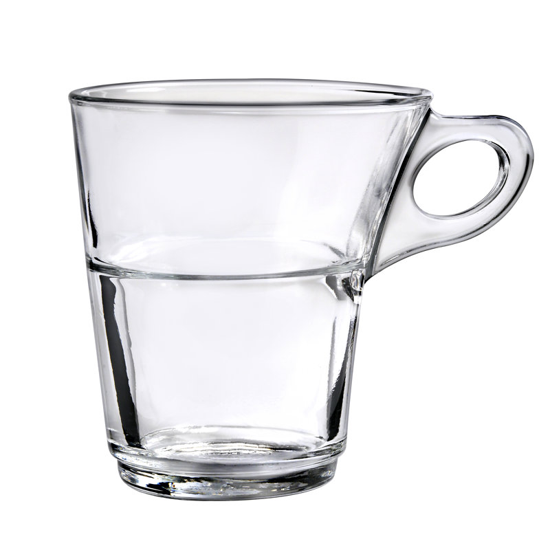 Ensemble de 6 tasses à espresso 3 oz 9 cl Caprice