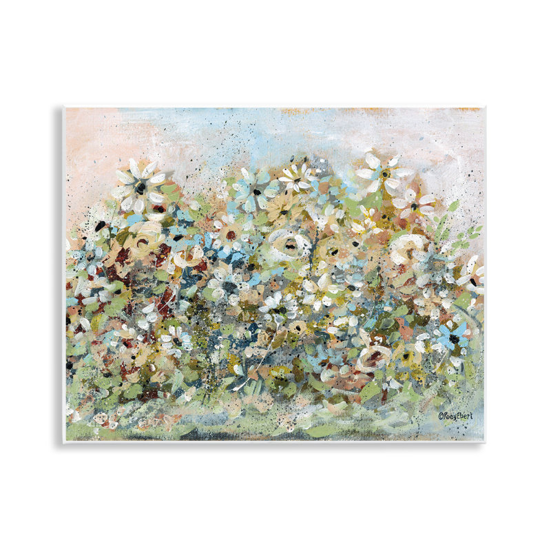 Bold Garden Blooms Wall Plaque, design by Roy Ebert