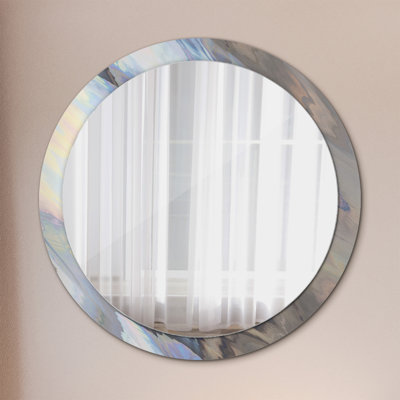 Huldar Glass Flat Wall Mirror