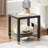 Square Side Table With Shelf(Only Including Coffee Table)-1789193397
